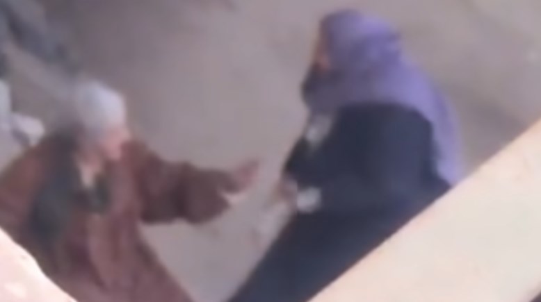 جانب من الفيديو المتداول