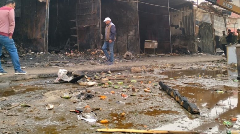 حريق “مخبز المرج الجديدة”