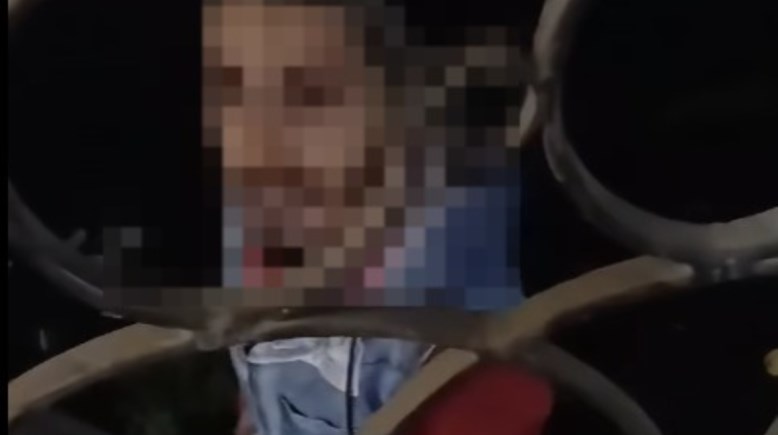 الشاب الظاهر بالفيديو