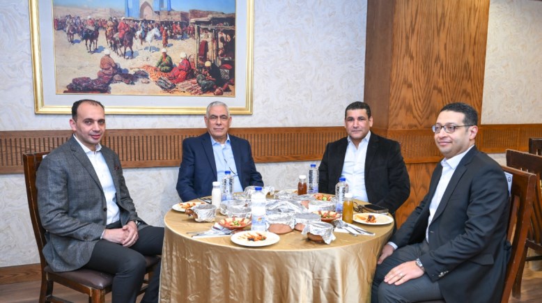 النائب العام خلال حفل إفطار الأسرة القضائية