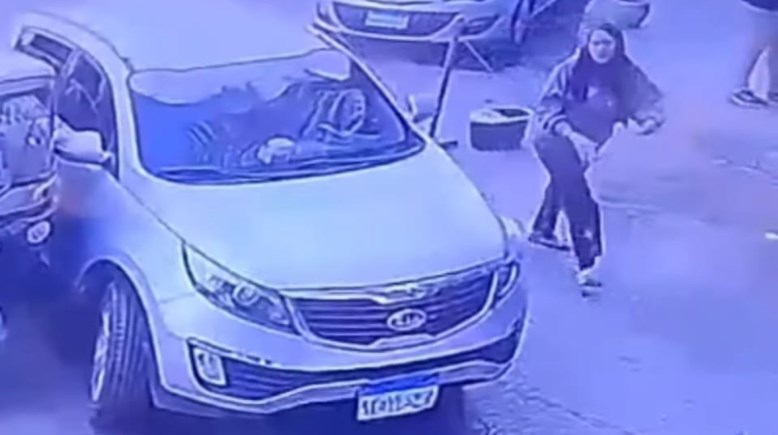 صورة من الفيديو المنتشر