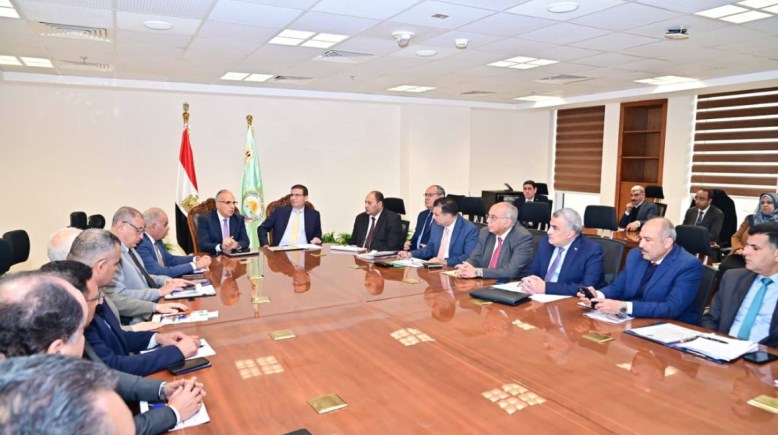 اجتماع وزارتي الزراعة والري