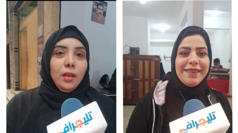 هبة وأميرة شقيقتان تعملان في الجزارة البحيرة