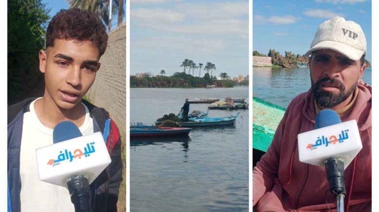 أهالي جزيرة الفوال بالبحيرة