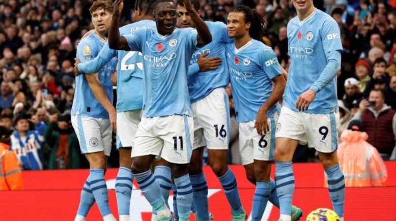 لاعبو مانشستر سيتي 