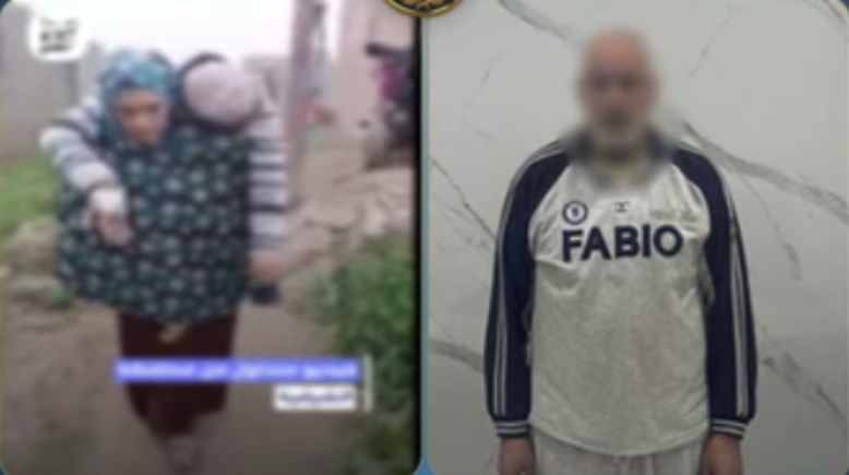 المتهم وجانب من الواقعة 