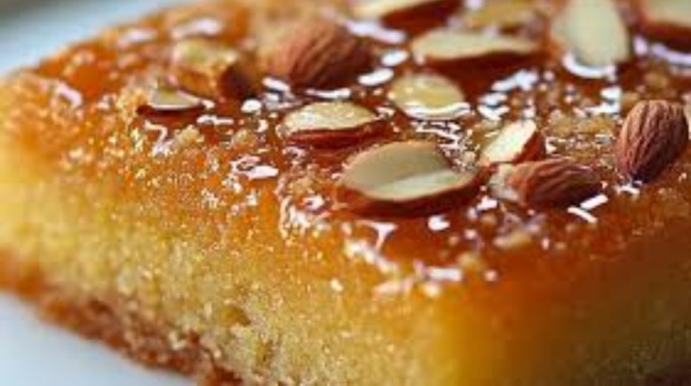 البسبوسة المكرملة