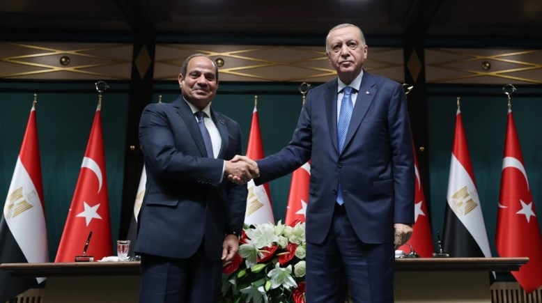 الرئيس عبدالفتاح السيسي و الرئيس التركي رجب طيب أردوغان