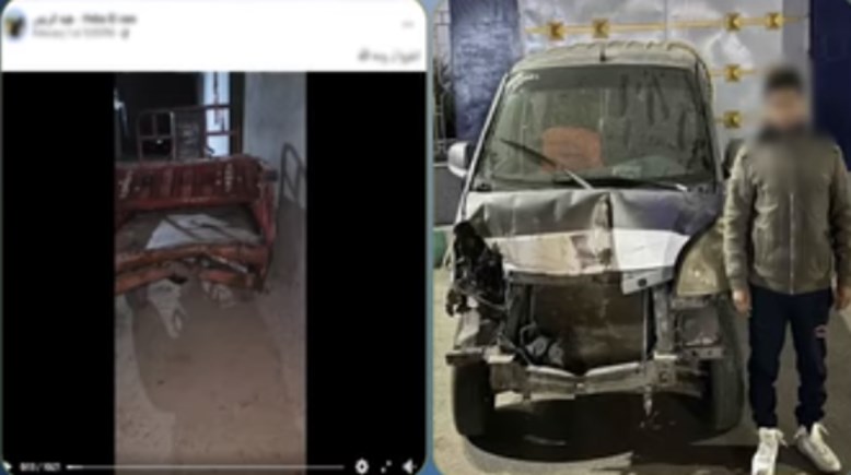 المتهم وجانب من الواقعة 