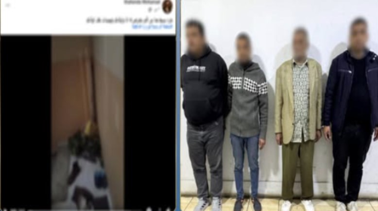 المتهمون وجانب من الواقعة