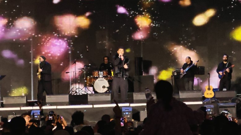 حفل أحمد سعد في مدينتي