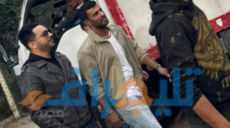 محمد سامي داخل تصوير مسلسل شمس