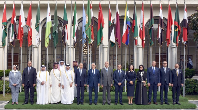 النائب العام ونظيره القطري في زيارة الأمين العام لجامعة الدول العربية