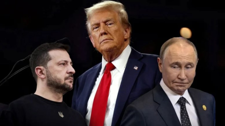 ترامب وبوتين وزيلينسكي