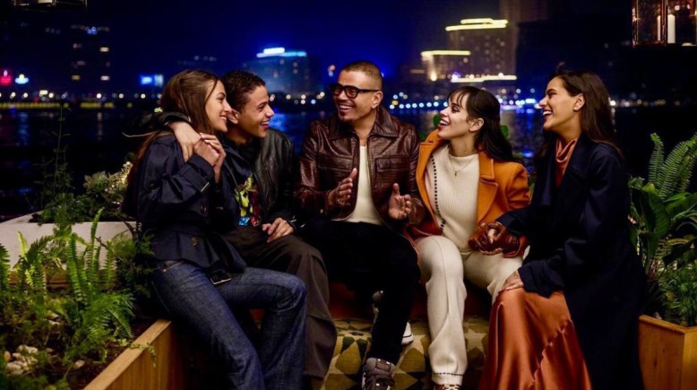  عمرو دياب وأبناؤه