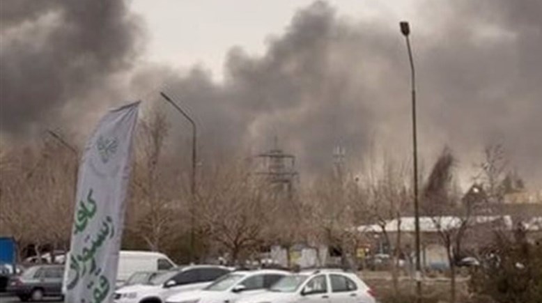 حريق في إيران