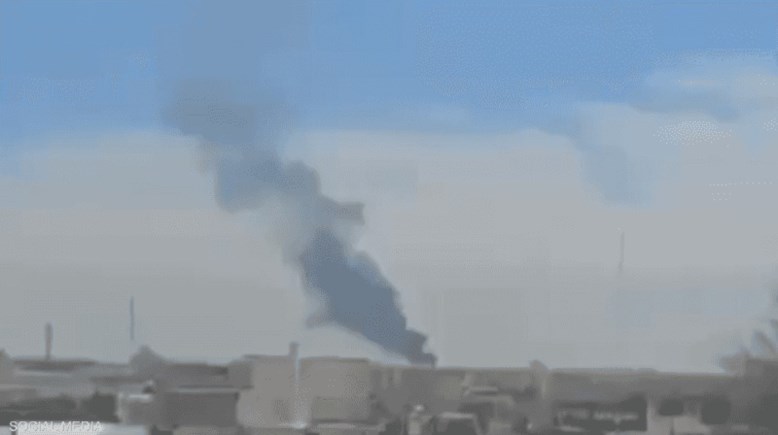 حريق في إيران