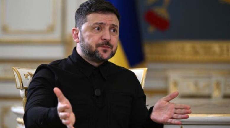الرئيس الأوكراني فولوديمير زيلينسكي