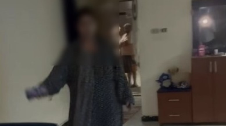 سيدة تبحث عن زوجها داخل شقة زوجته الجديدة 