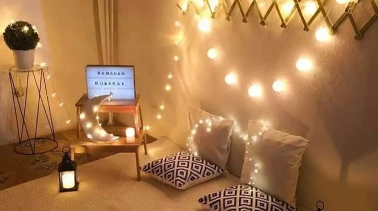 زينة شهر رمضان بالمنزل