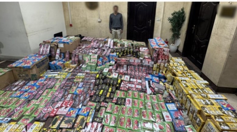 المتهم بعد ضبطه