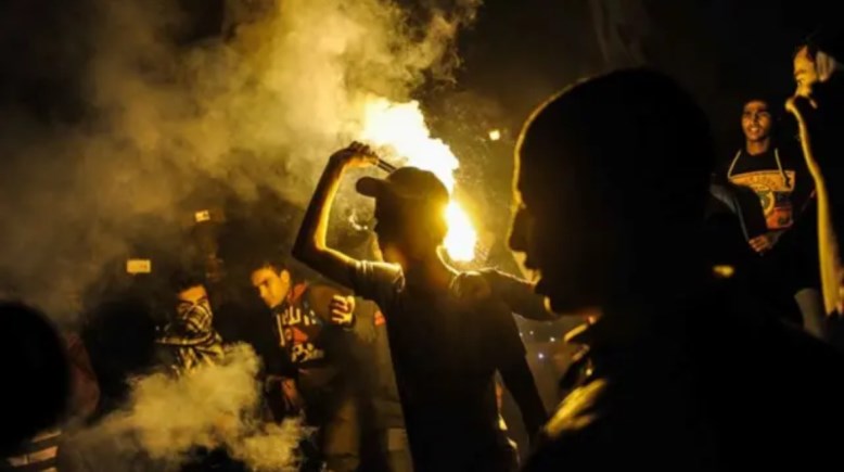 حريق المجمع العلمي