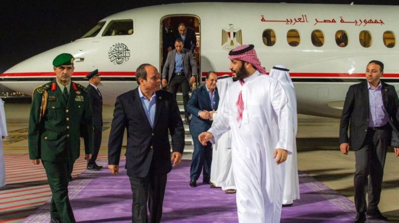 السيسي يصل جدة - زيارة سابقة