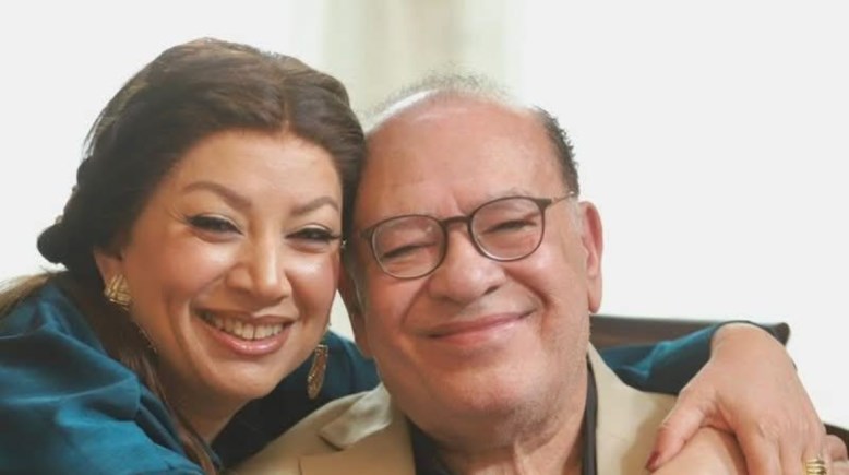 صلاح عبدالله وانتصار من مسلسل إعلام وراثة