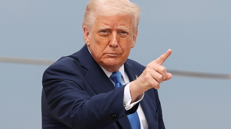 الرئيس الأمريكي دونالد ترامب