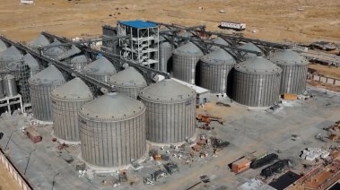 صوامع تخزين القمح