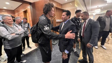 وزير الرياضة يستقبل بعثة منتخب مصر لكرة اليد