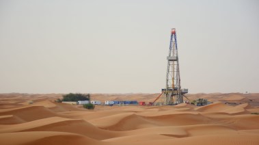 إنتاج الغاز في مصر من الصحراء