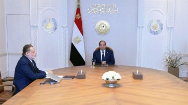 الرئيس عبدالفتاح السيسي ومحافظ البنك المركزي