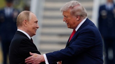 زعيما روسيا وأمريكا 