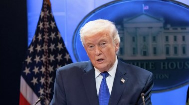 الرئيس الأمريكي دونالد ترامب 