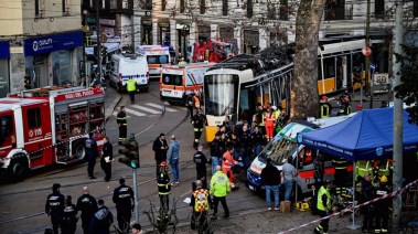 موقع الحادث،  ميلانو الإيطالية 