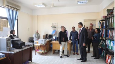 محافظ البحر الأحمر، وليد عبدالعظيم البرقي خلال جولته التفقدية