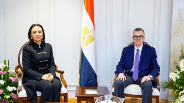 وزير التخطيط والتنمية الاقتصادية، الدكتور أحمد رستم، وزيرة التضامن الاجتماعي، الدكتورة مايا مرسي