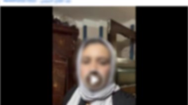 لقطة من الفيديو المنشور 