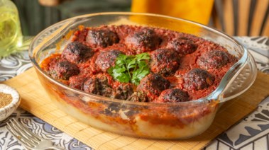 صينية بطاطس بالكفتة