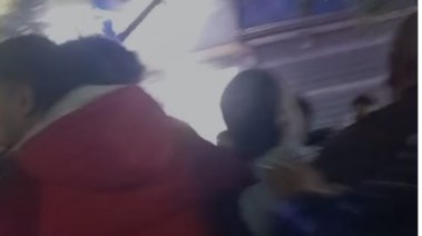 لحظة ضبط اللص 