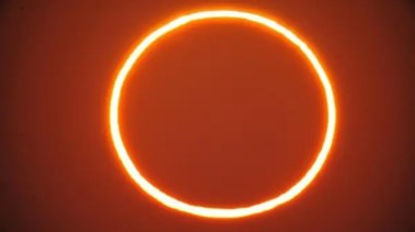 كسوف حلقي للشمس