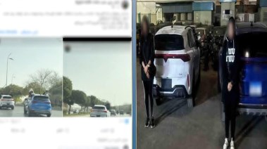 المتهمون وجانب من الواقعة 