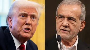 بزشكيان وترامب