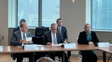 وزير الخارجية خلال كلمته في الاجتماع الذي ضم ممثلي عدد من الدول والمنظمات المعنية لتناول الأزمة السودانية