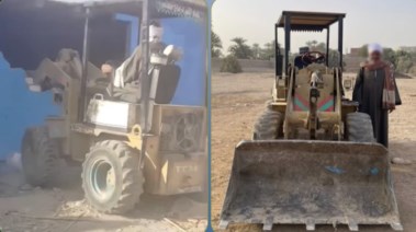 المتهم وجانب من الواقعة 