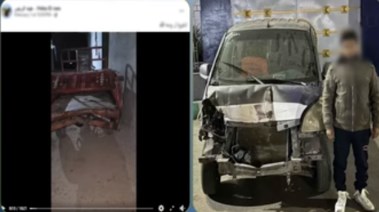 المتهم وجانب من الواقعة 