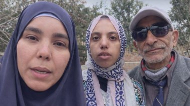 الضحية "ضحى" ووالدها وسمر النديم