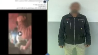 المتهم وجانب من الواقعة 