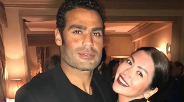 لقاء الخميسي وزوجها